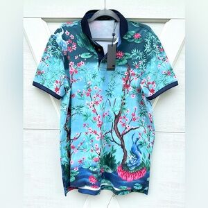 🔥 Closet Clearout!🔥 Greyson Fiddle Magic Garden Gold Polo